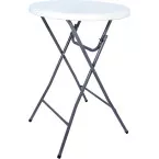 Standing Table BT100, White, 80 cm Diameter