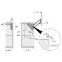 Compas de relevage à ouverture parallèle Lift Advanced HL sans vérins pneumatiques pour hauteur intérieur de meuble 277 à 312mm 