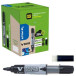Pilot BeGreen V-Board Master Whiteboard Marker Round Tip 2.3 mm Black 10 Markers Plus 10 Refills