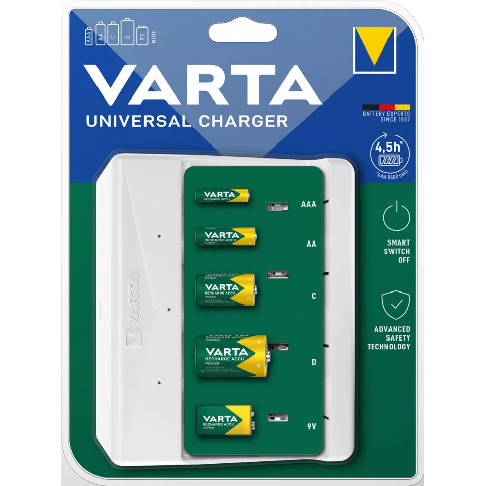 Varta batterijlader Universal...