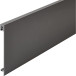 Façade en aluminium anthracite ht.110mm à recouper pour tiroir intérieur et tiroir à casseroles intérieur Slim longueur 1,2m / p