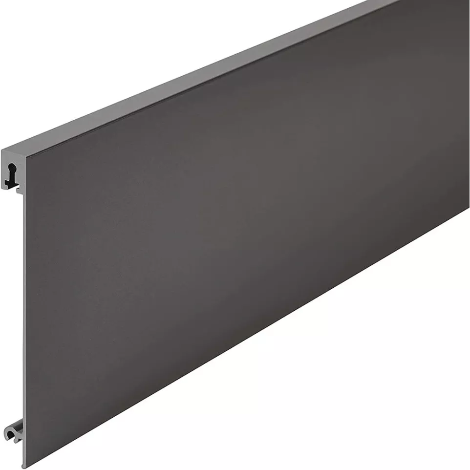Façade en aluminium anthracite...