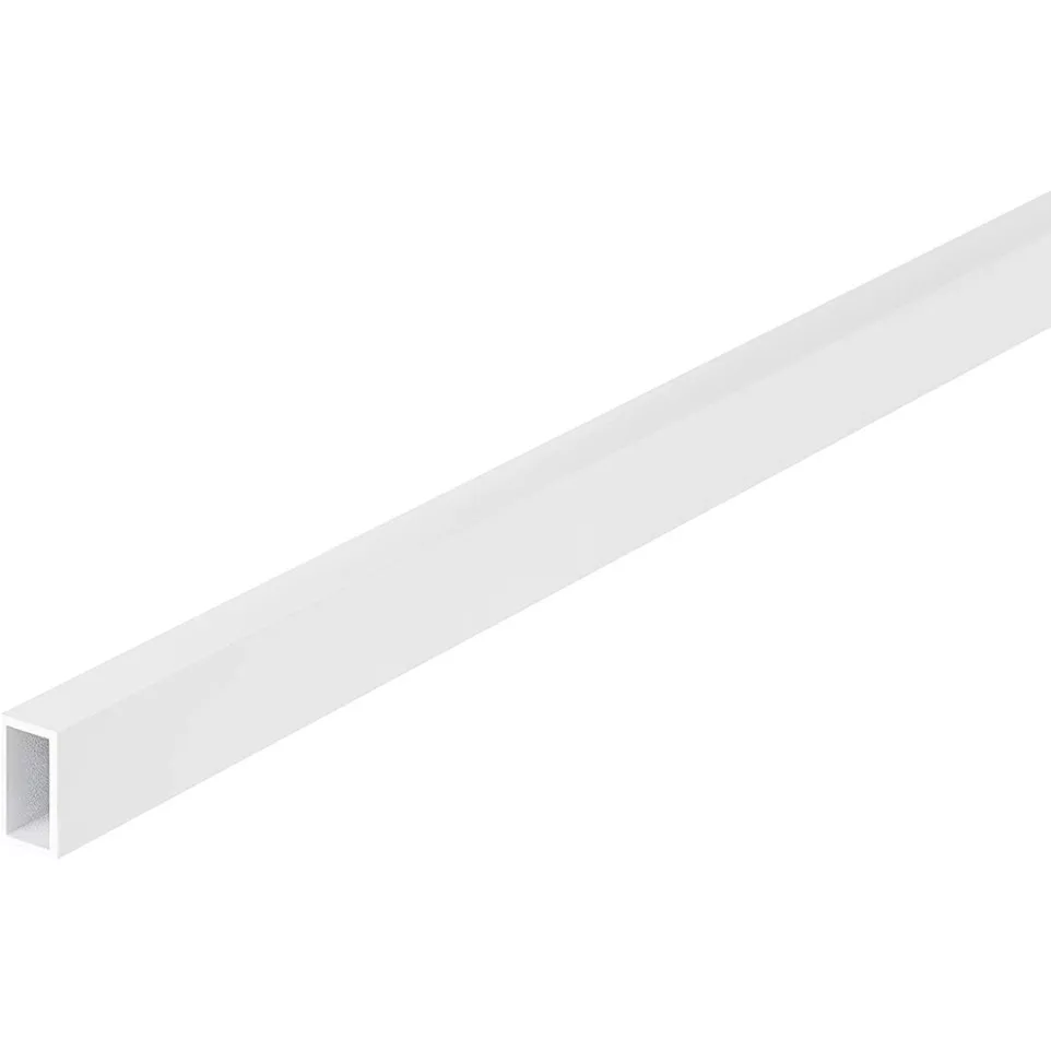 White Aluminum Cut-to-Size Rail for...