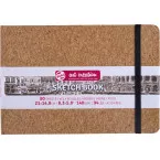 Talens Art Creation Sketchbook Cork Cover A5 140 gsm 80 Sheets