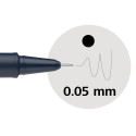 Schneider Pictus Fineliner Set of 8 Black Pens