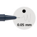 Schneider Pictus Fineliner Set of 8 Black Pens