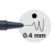 Schneider Pictus Fineliner Set of 8 Black Pens