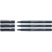 Schneider fineliner Pictus, etui van 3 stuks, zwart