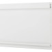Façade en aluminium blanc ht.110mm à recouper pour tiroir intérieur et tiroir à casseroles intérieur Slim longueur 1,2m / pce