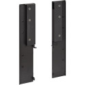 Anthracite Facade Connector Kit 199mm Height for Aluminum Drawer Fronts Slim Interior / pc
