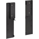 Frontpaneelaansluitset antraciet, hoogte 167mm voor aluminium frontpaneel van interne pannenlade Slim / pce