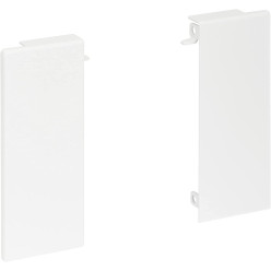 White Front Connector Kit 84mm Height for Aluminum Inner Drawer Slim per piece