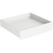 White Front Connector Kit 84mm Height for Aluminum Inner Drawer Slim per piece