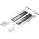 Kit d'ouverture Push to Open Silent max.10 à 40kg pour coulisse Actro profondeur 350 à 650mm Hettich Arcitech / pce