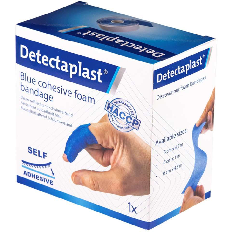 Detectaplast pansement autoadhésif, ft 6 cm x 4,5 m, sur rouleau