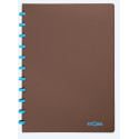 Atoma Terra Notebook A4 144 Pages 5 mm Grid Cardboard Cover