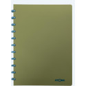 Atoma Terra Notebook A4 144 Pages 5 mm Grid Cardboard Cover