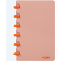 Atoma Terra cahier, ft A6, 120 pages, quadrillé 5 mm