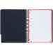 Oxford School Project Book A4+ Wirebound 4-Hole Ruled Aqua Blue