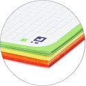 Oxford School Project Book A4+ Wirebound 4-Hole Ruled Aqua Blue