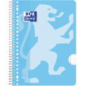 Oxford  bloc de cours School collège, ft A4+, 80 feuilles, ligné, paquet de 3 pièces, assorti