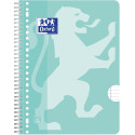 Oxford  bloc de cours School collège, ft A4+, 80 feuilles, ligné, paquet de 3 pièces, assorti