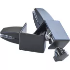 Smit Visual metalen bureauklem, zwart, set van 2 stuks