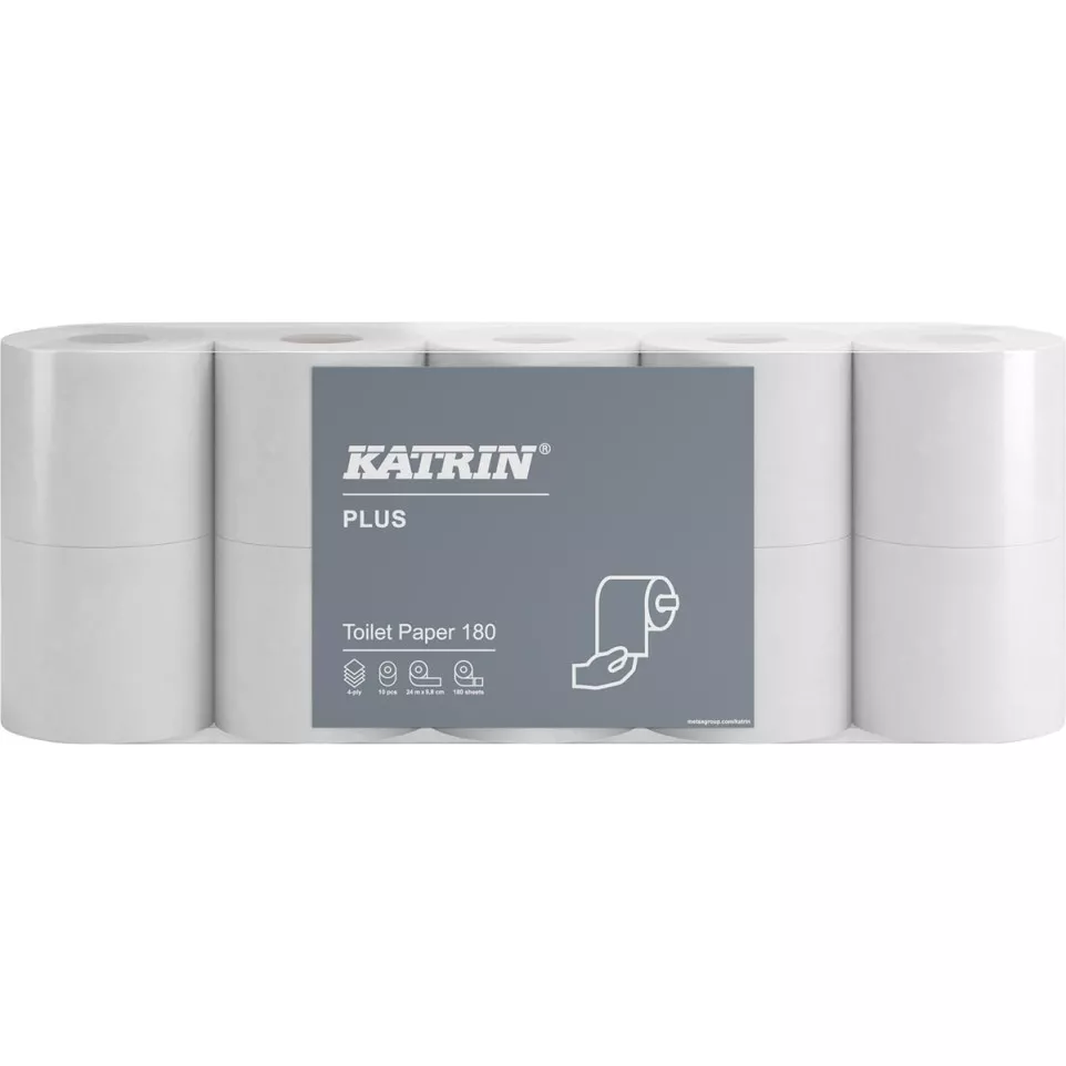 Katrin Plus toiletpapier, 4-laags,...