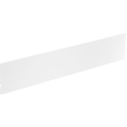 Façade en aluminium blanc hauteur 101mm, longueur 2m à recouper pour tiroir intérieur et tiroir à casseroles intérieur Hettich A