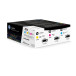 HP toner 410X, 5.000 pagina's, OEM CF252XM, cyaan, magenta en geel