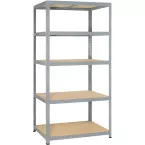 Avasco Strong 265 Industrial Shelf 176 x 90 x 60 cm 5 Shelves Galvanized