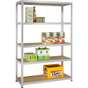 Avasco étagère Strong 175, ft 176 x 120 x 40 cm, 5 tablettes, galvanisé