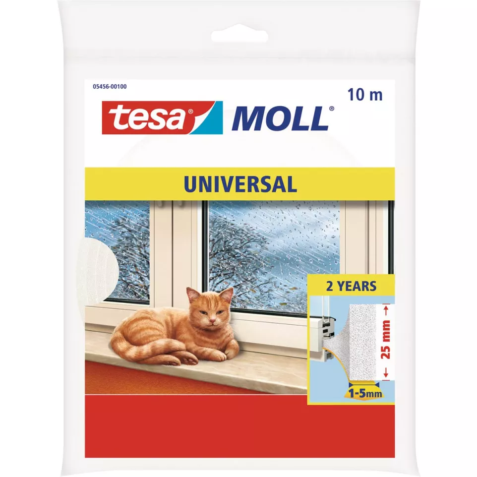 Tesa Moll Universal tochtstrip, 10 m...