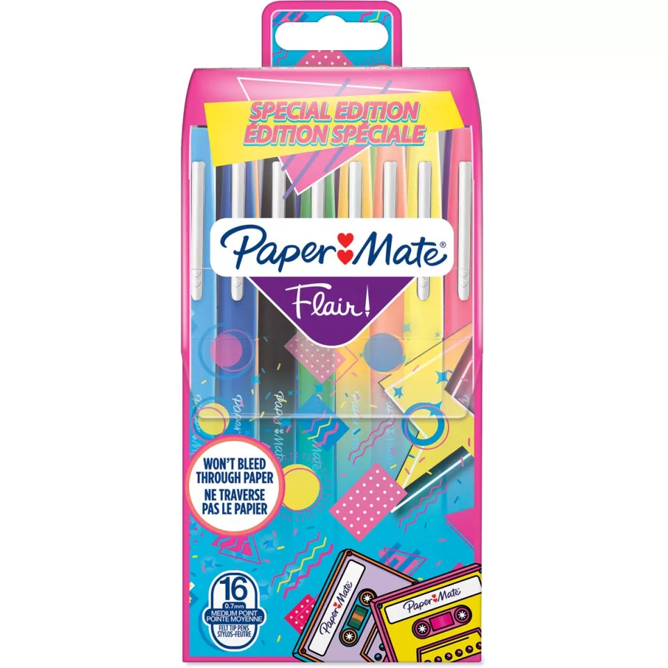 Paper Mate Flair Felt Tip Pens Retro...