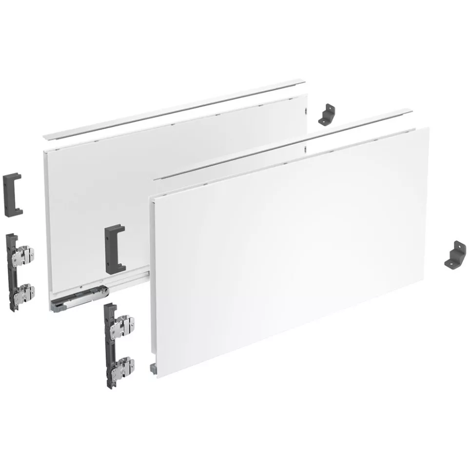 Set ladezijwanden wit hoogte 251mm,...