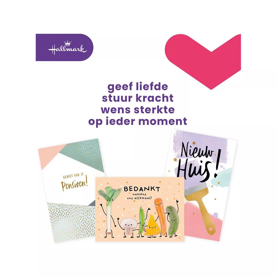 Hallmark navulset wenskaarten,...