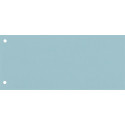 Oxford verdeelstroken 24 x 10,5 cm, 2-gaats, blauw, 100 stuks
