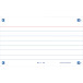 Oxford Flash 2.0 flashcard starterkit, gelijnd, A7, wit, pak van 80 vel
