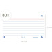 Oxford Flash 2.0 flashcard starterkit, gelijnd, A7, wit, pak van 80 vel