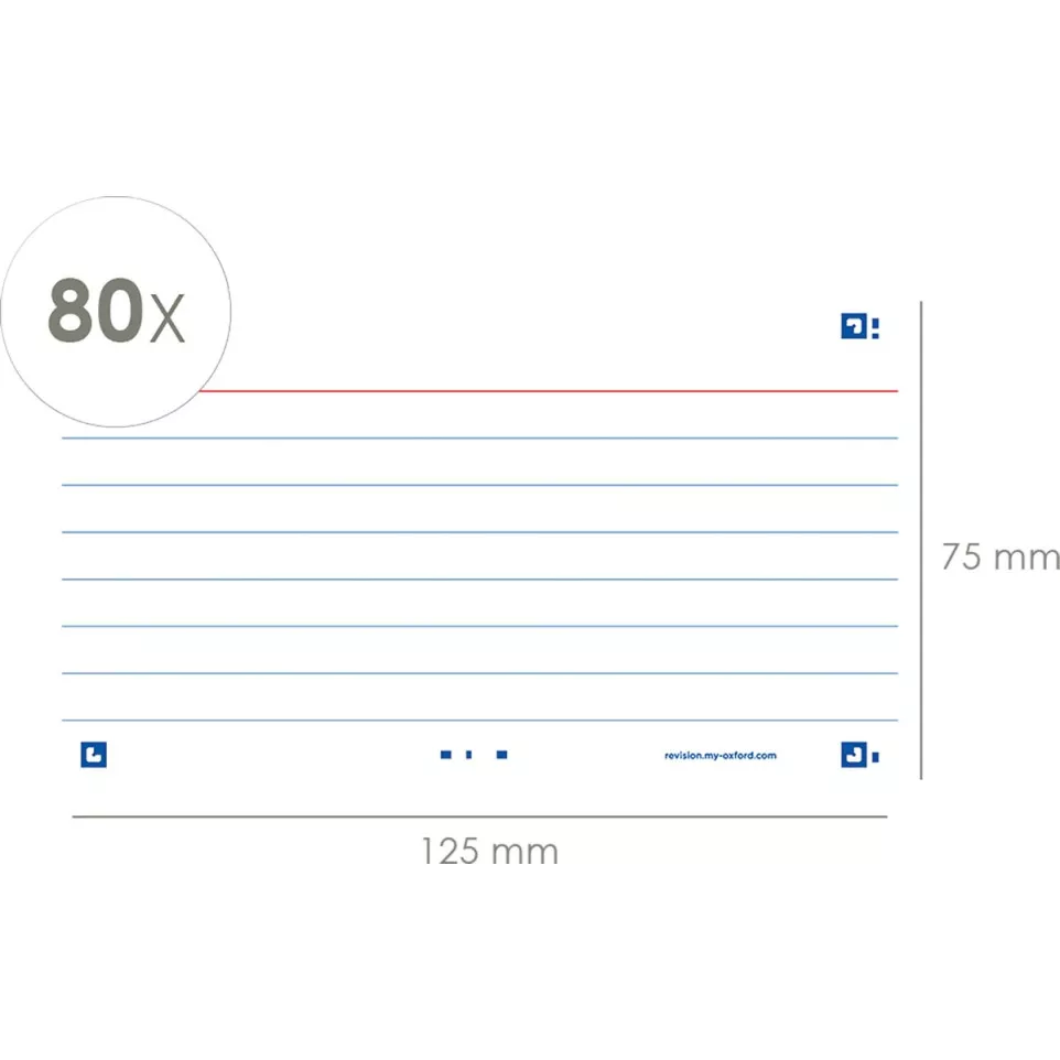 Oxford Flash 2.0 Flashcards, Ruled,...
