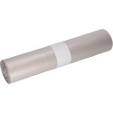 Deiss vuilniszak, ft 80 x 100 x 0,2 cm, transparant, HDPE, rol van 50 stuks