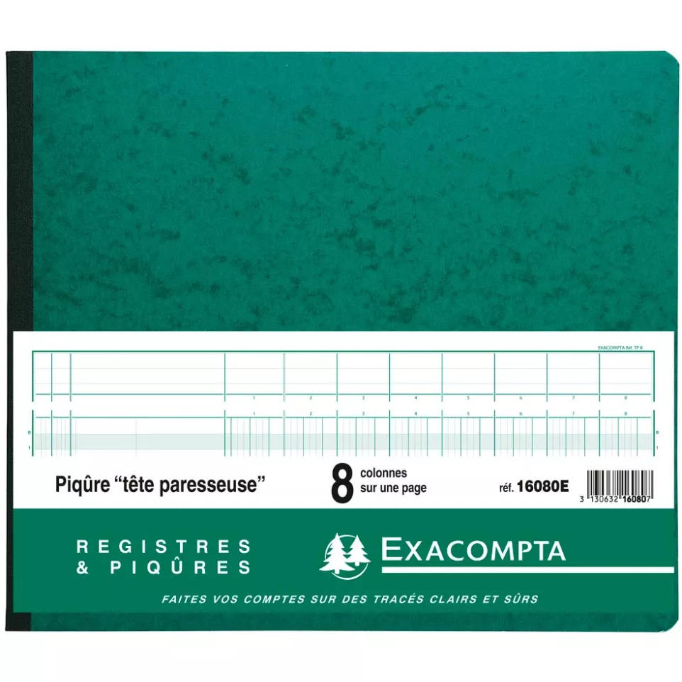 Exacompta registers, ft 27 x 32 cm, 8...