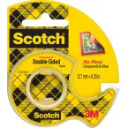 3M Scotch Double-Sided Tape with Dispenser 12.7 mm x 6.3 m