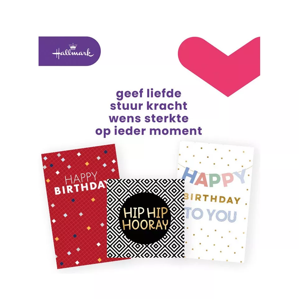 Hallmark navulset wenskaarten,...