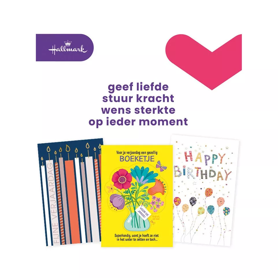 Hallmark navulset wenskaarten,...