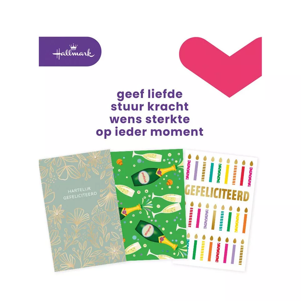 Hallmark navulset wenskaarten,...