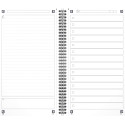 Oxford Office Essentials Task Manager Notebook, 230 Pages, 14.1 x 24.6 cm, Blue