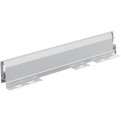 Ladezijde zilver, links, hoogte 94mm, diepte 270mm Hettich ArciTech / pce