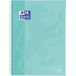 Oxford School Touch Europeanbook spiraalblok, ft A4+, 160 bladzijden, gelijnd, pastel groen