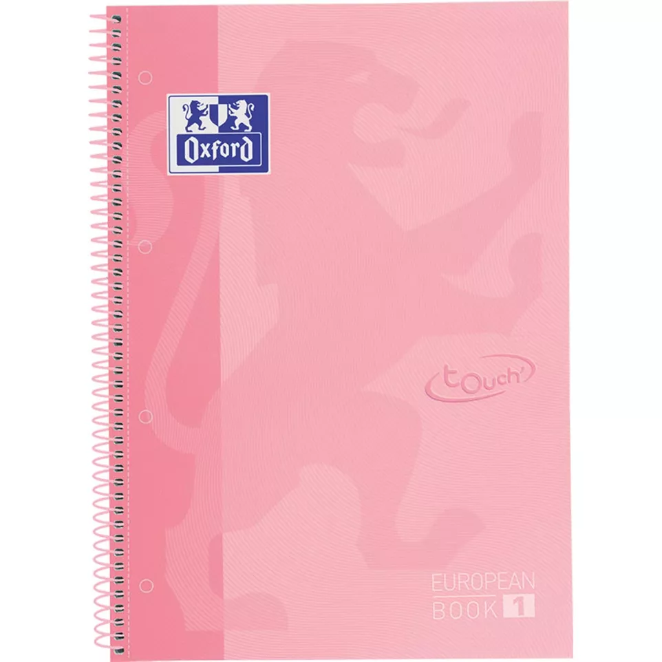 Oxford Touch Spiral Notebook A4+, 160...
